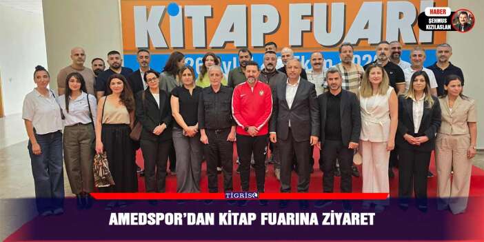 Amedspor’dan kitap fuarına ziyaret
