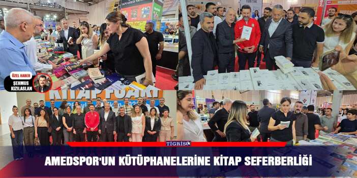 Amedspor'un kütüphanelerine kitap seferberliği