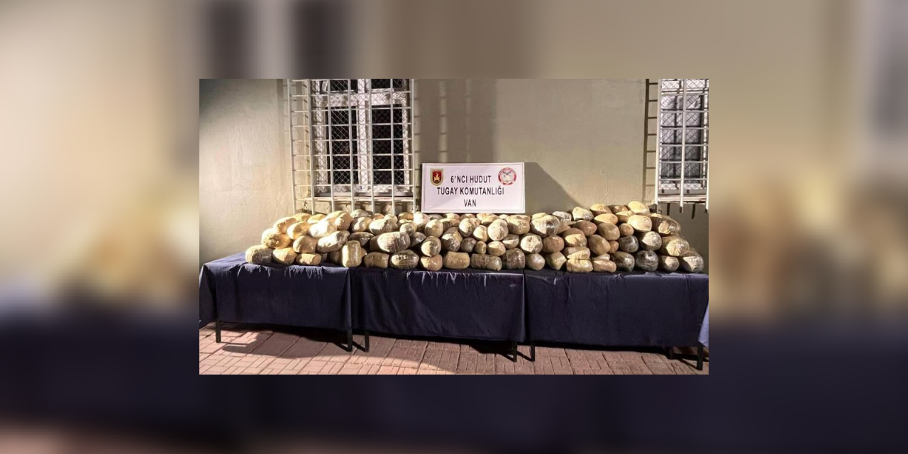 Hudut hattında yüzlerce kilo uyuşturucu ele geçirildi