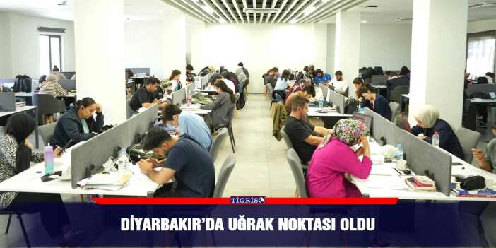 Diyarbakır’da uğrak noktası oldu