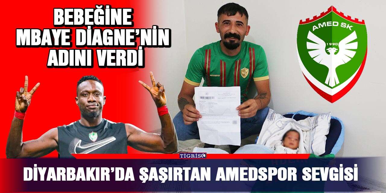 Diyarbakır’da şaşırtan Amedspor sevgisi