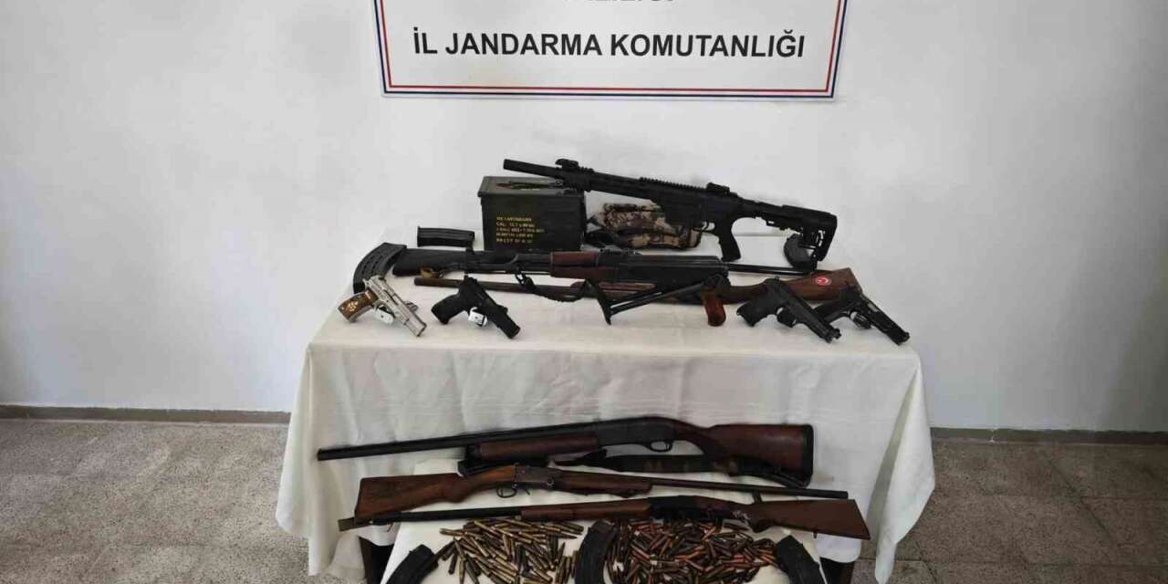 Kahramanmaraş merkezli silah operasyonu: 7 gözaltı