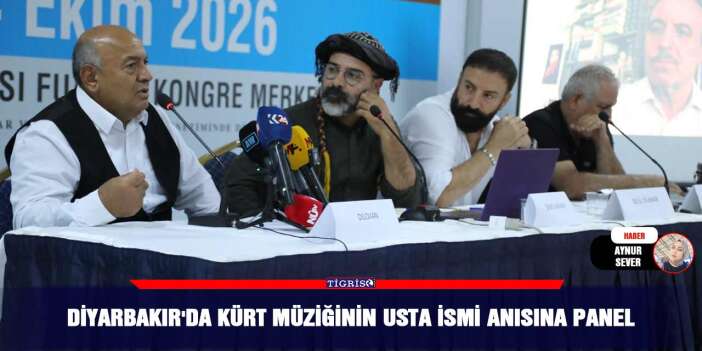 Diyarbakır'da Kürt müziğinin usta ismi anısına panel