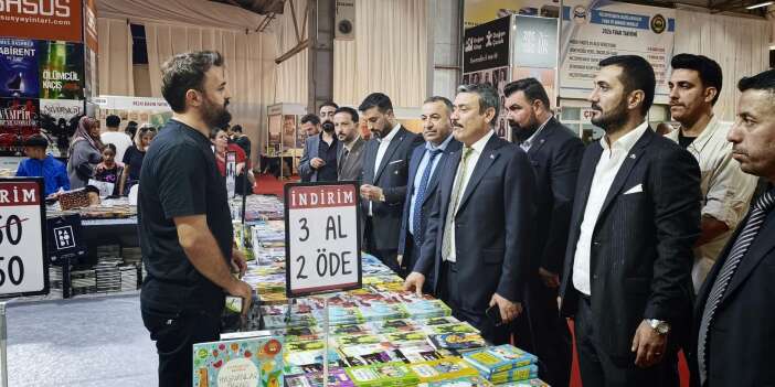 MHP’den kitap fuarında dikkat çeken mesaj
