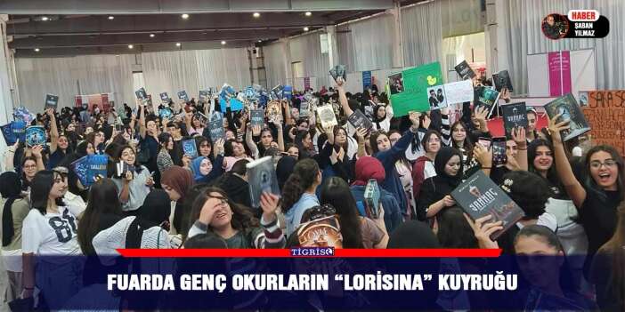 Fuarda genç okurların “Lorisına” kuyruğu
