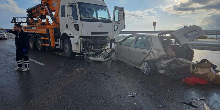 Adıyaman'da zincirleme trafik kazası