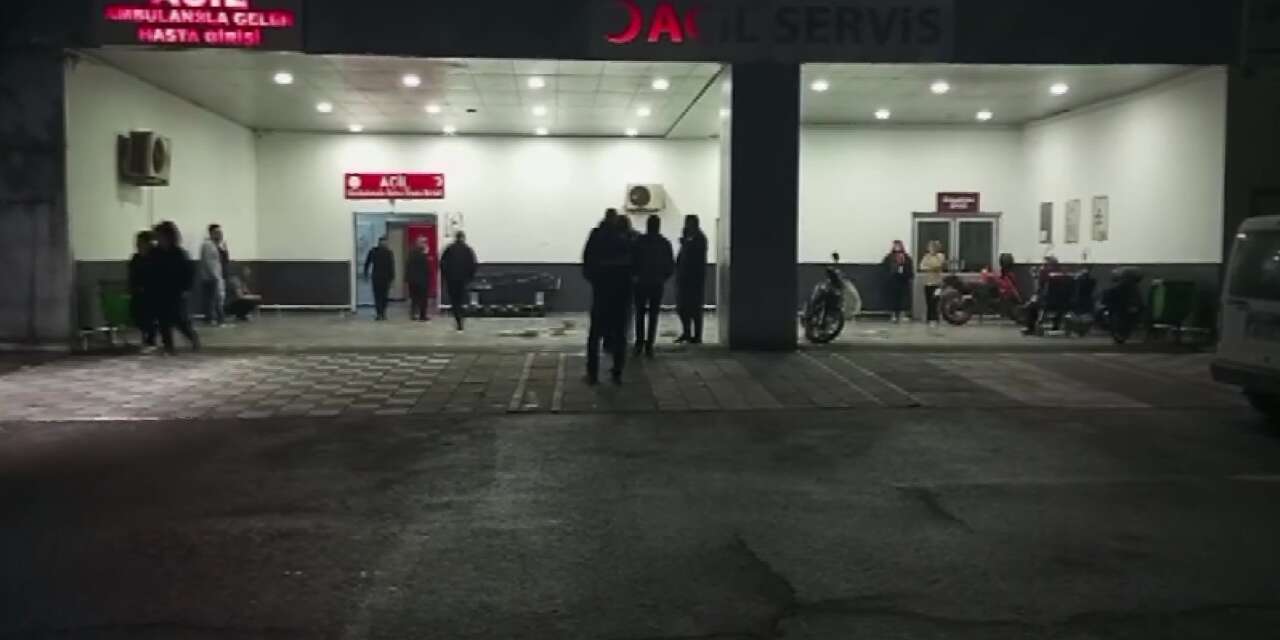 Silahla yaralanan kişi hastaneye kaldırıldı