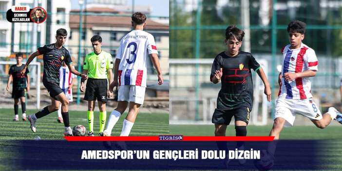 Amedspor’un gençleri dolu dizgin