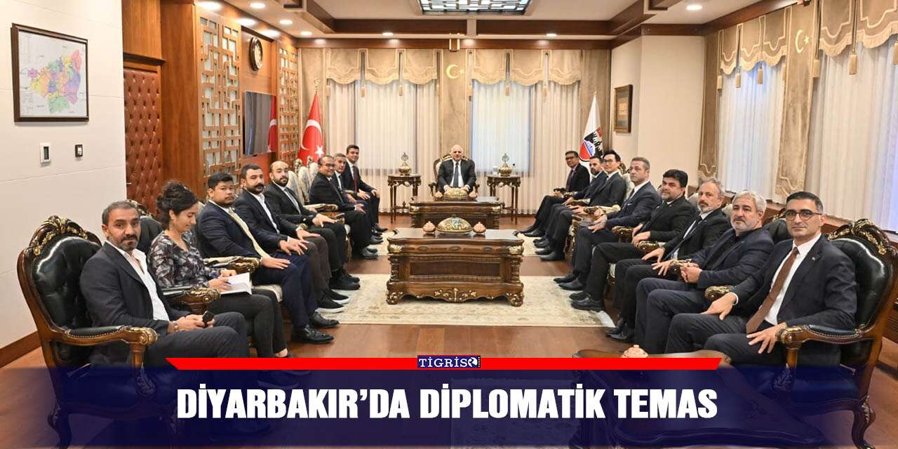 Diyarbakır’da diplomatik temas