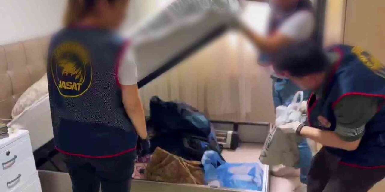 Ev baskınında dikkat çeken detay
