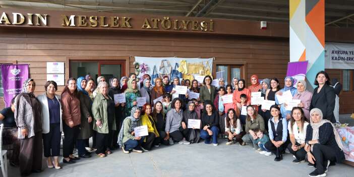 Kayapınar’da dikkat çeken kadın buluşması: Emekleri böyle karşılık buldu
