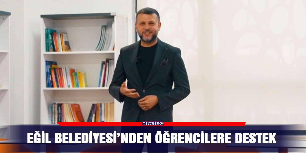Eğil Belediyesi’nden öğrencilere destek