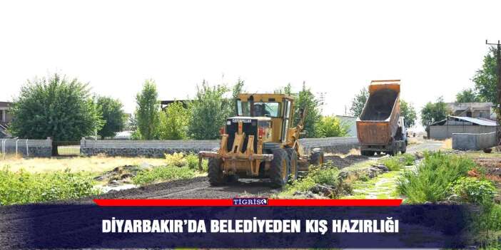 Diyarbakır’da belediyeden kış hazırlığı