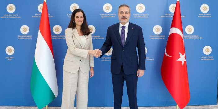 Hakan Fidan, Macaristan Dışişleri Bakanı Anita Orban ile görüştü