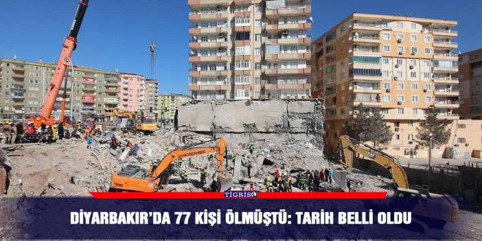 Diyarbakır’da 77 Kişi ölmüştü: Tarih belli oldu