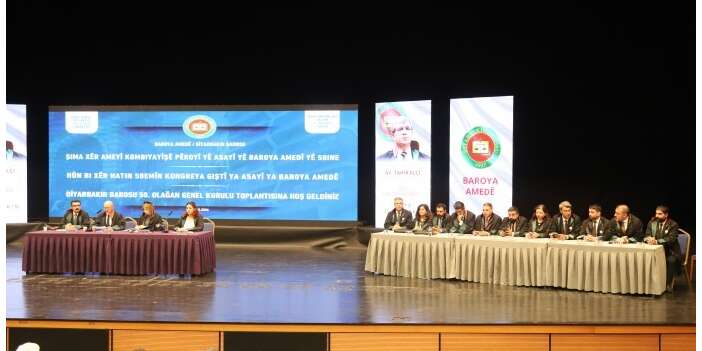 Diyarbakır Barosu’nda sandık öncesi dikkat çeken mesajlar