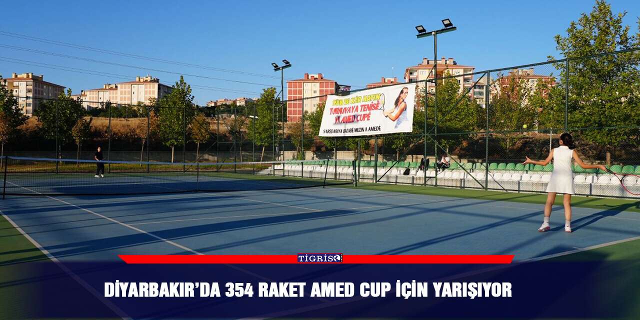 Diyarbakır’da 354 raket Amed Cup için yarışıyor