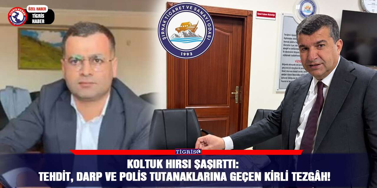Koltuk hırsı şaşırttı: Tehdit, darp ve polis tutanaklarına geçen kirli tezgâh!