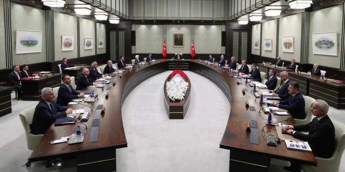 Kabine toplantısı başladı