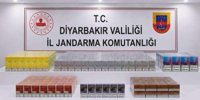 Diyarbakır'da kaçakçılık operasyonu! Ele geçirilenler arasında bakın neler var!