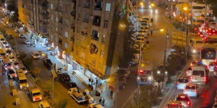 Trafik çilesi Bağlar’ı da felç etti