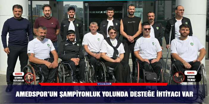 Amedspor’un şampiyonluk yolunda desteğe ihtiyacı var