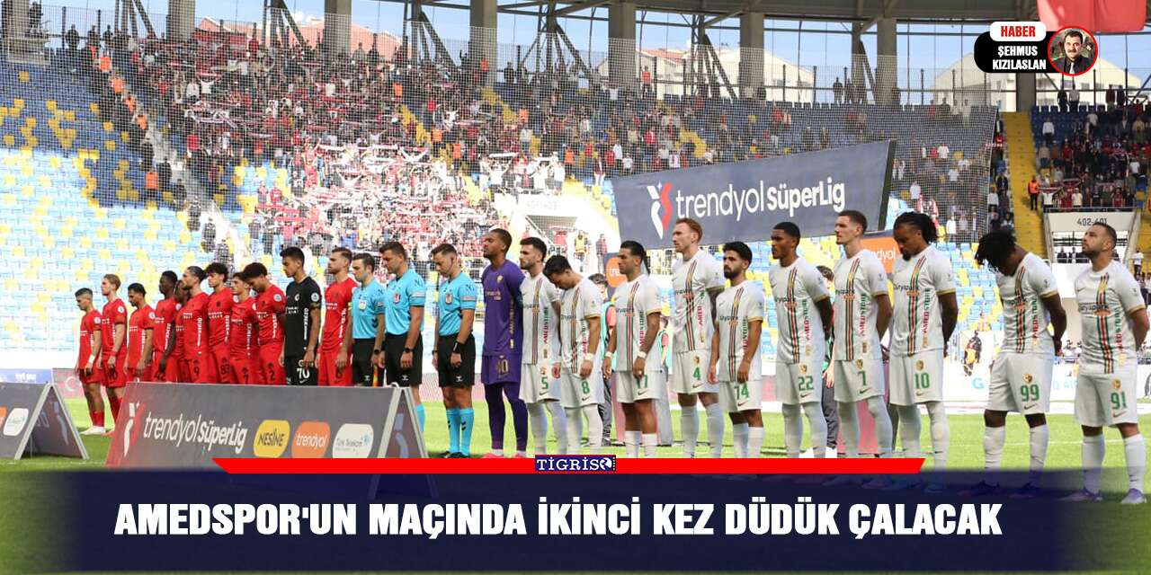 Amedspor'un maçında ikinci kez düdük çalacak