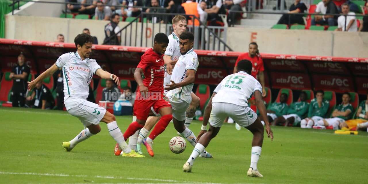 Diyarbakır’da ilk yarıda sessizlik bozulmadı