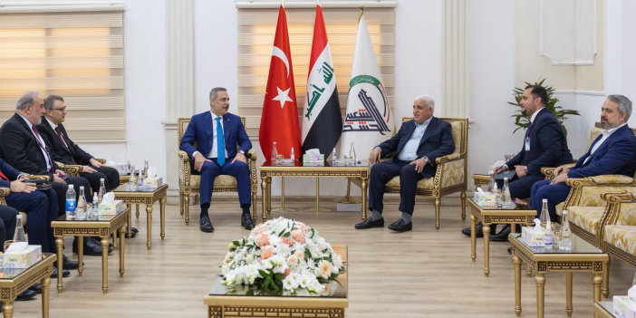 Hakan Fidan Bağdat’ta kritik temaslarda bulundu