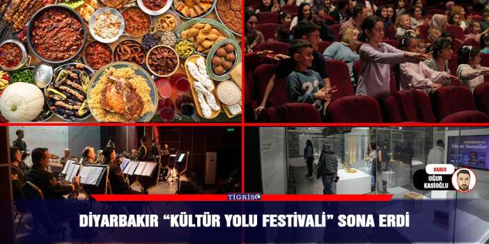 Diyarbakır Kültür Yolu Festivali sona erdi