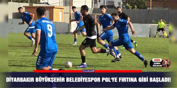 Diyarbakır Büyükşehir Belediyespor PGL'ye fırtına gibi başladı!