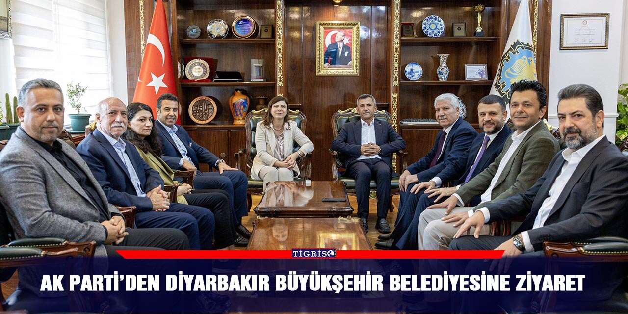 AK Parti’den Diyarbakır Büyükşehir Belediyesine ziyaret