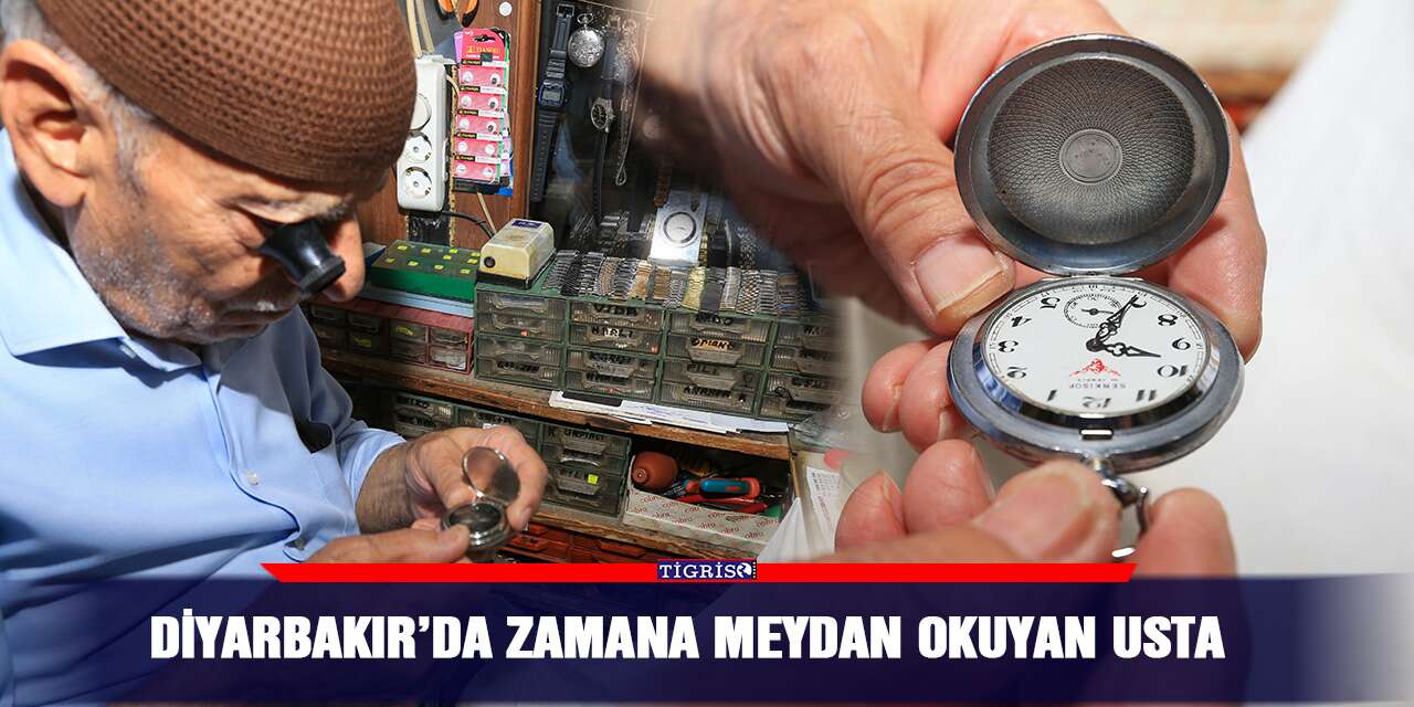 Diyarbakır’da zamana meydan okuyan usta