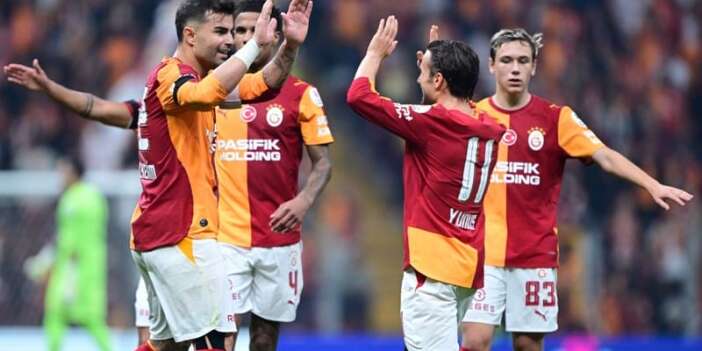 Galatasaray’dan 4 gollük zafer