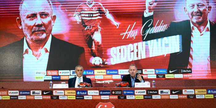 TFF, teknik direktör Sergen Yalçın sözleşme imzaladı