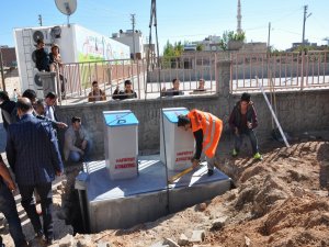 Dargeçit’te çöp konteynerleri yer altına alındı