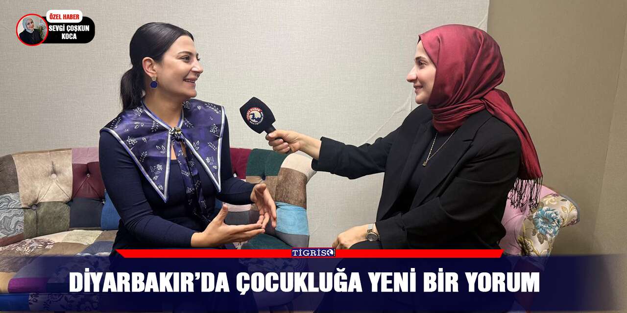 Diyarbakır’da çocukluğa yeni bir yorum
