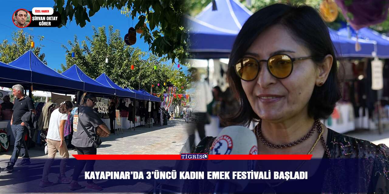 Kayapınar’da 3’üncü Kadın Emek Festivali başladı