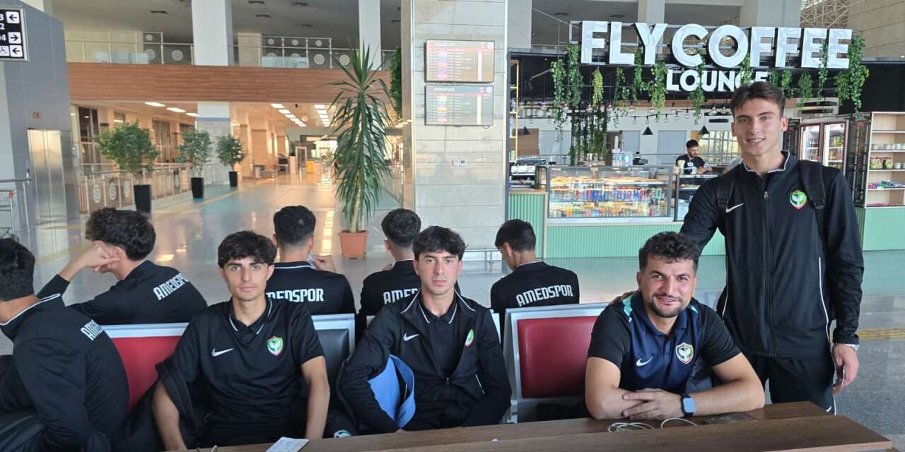 Amedspor kafilesi Samsunspor maçı için yola çıkıyor