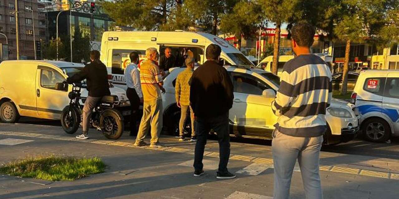 Diyarbakır’da kaza sonrası ortalık karıştı