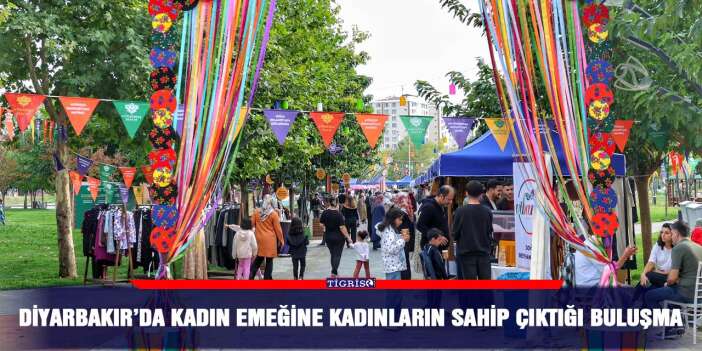 Diyarbakır’da kadın emeğine kadınların sahip çıktığı buluşma