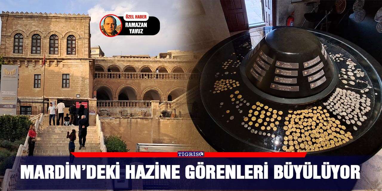 Mardin’deki hazine görenleri büyülüyor