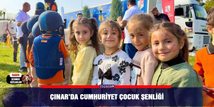Çınar’da Cumhuriyet  Çocuk Şenliği