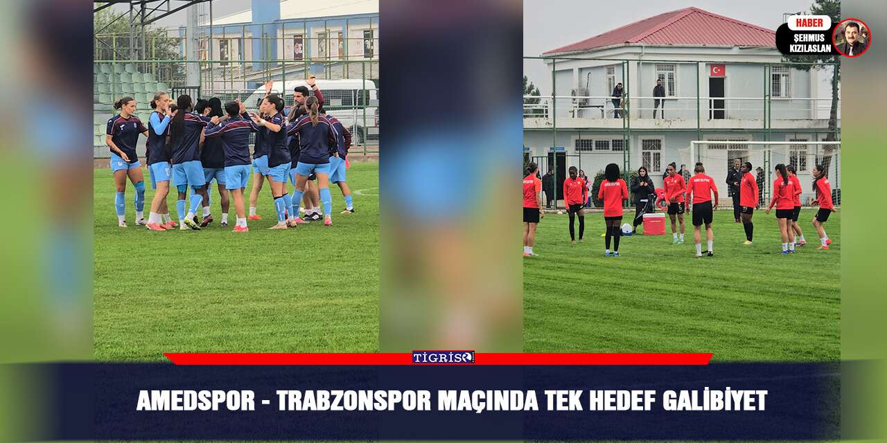 Amedspor - Trabzonspor maçında tek hedef galibiyet