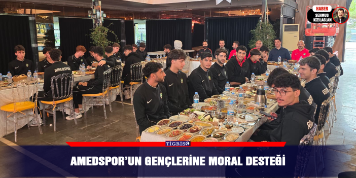 Amedspor’un gençlerine moral desteği