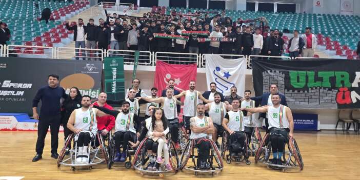 Amedspor Tekerlekli Sandalye Takımı’ndan İkinci Galibiyet