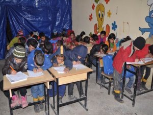 Kobanêli çocukların sınav heyecanı