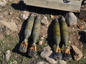 Siirt'te havan mühimmatı ele geçirildi