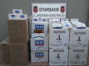 DİYARBAKIR'DA JANDARMADAN KAÇAKÇILIK OPERASYONU