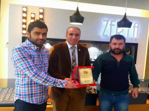 DESTEK VEREN ESNAFA PLAKET